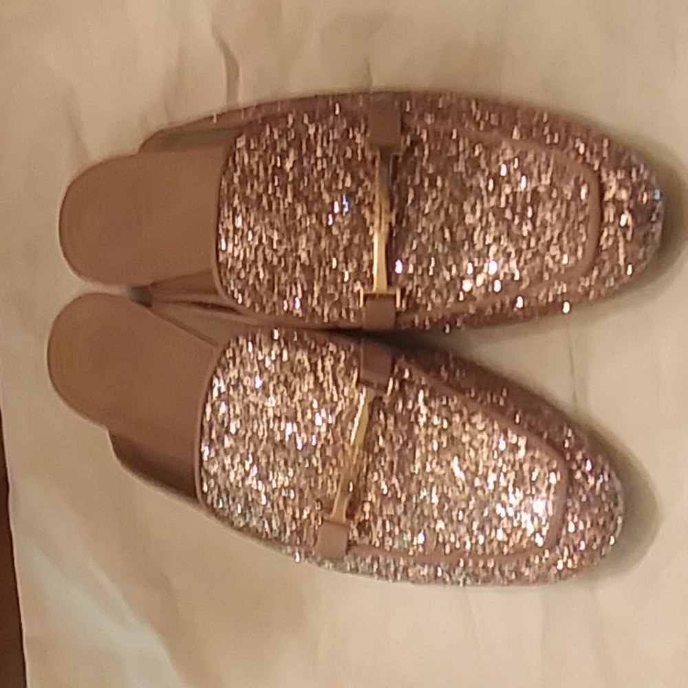Tory Burch Amelia glitter shoes